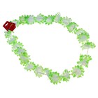 Ожерелье гавайское "Двуцветные цветы" - Фото 3