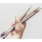 Растущие подарочные карандаши "Салатный микс" набор 3 шт. черные - Фото 8