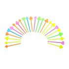 Шпажки для канапе «Карты», масти, набор 24 шт. - Фото 1