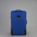 Чемодан 28", отдел на молнии, наружный карман, кодовый замок, 2 колеса, цвет синий - Фото 3