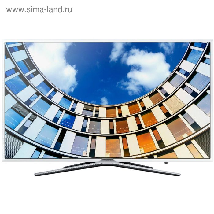 Телевизор Samsung UE49M5510AU, LED, 49", белый - Фото 1