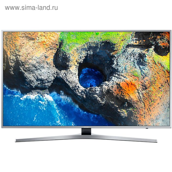 Телевизор Samsung UE49MU6500U, LED, 49", цвет серебро   2460985 - Фото 1