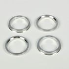 Алюминиевое центровочное кольцо, диаметр наружный 67,1 мм, внутренний 57,1 мм, набор 4 шт. - фото 300457464