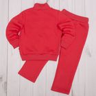 Комплект для девочки (куртка+брюки), рост 98 см, цвет коралловый Л766 - Фото 2