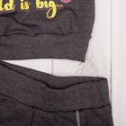 Комплект (джемпер+брюки), для девочки 98 см, цвет антрацит Л767 - Фото 7