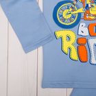 Пижама для мальчика, рост 146 см, цвет голубой М848 - Фото 6