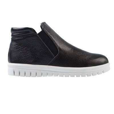 Ботинки женские с увеличенной полнотой, размер 39, цвет чёрный, арт. 16101