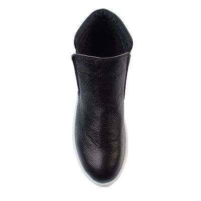 Ботинки женские с увеличенной полнотой, размер 39, цвет чёрный, арт. 16101