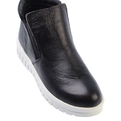 Ботинки женские с увеличенной полнотой, размер 39, цвет чёрный, арт. 16101