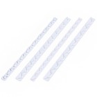 Набор выемок кондитерских для марципана и теста Доляна «Волна», 4 шт, 25,5×2×0,5 см - Фото 3