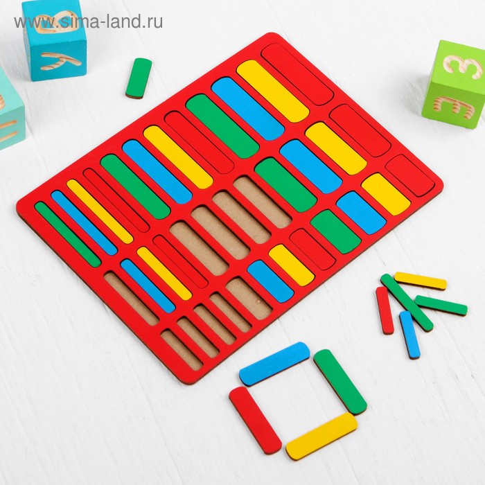 Счётный материал «Логические палочки», МИКС - Фото 1