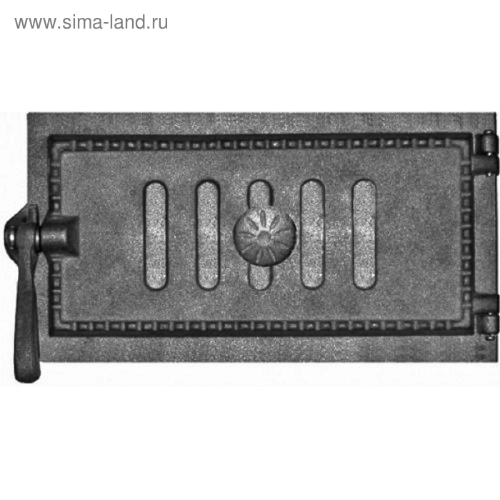 Дверка поддувная уплотнённая ДПУ-3 Рубцовск 340х190х111 крашеная - Фото 1