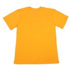 Футболка однотонная мужская цвет желтый, р-р 46 (S) - Фото 1
