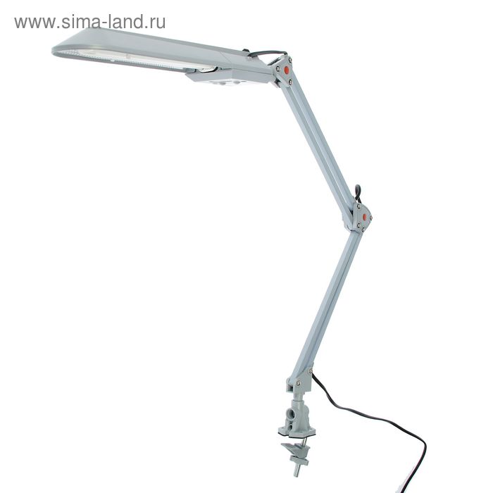 Светильник настольный NL-201 G23 11Вт серый - Фото 1