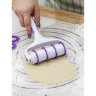 Валик для нарезки теста Доляна «Лепота», 12.5×3×19 см, 4 насадки, цвет белый - Фото 13