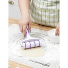 Валик для нарезки теста Доляна «Лепота», 12.5×3×19 см, 4 насадки, цвет белый - Фото 4