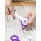 Валик для нарезки теста Доляна «Лепота», 12.5×3×19 см, 4 насадки, цвет белый - Фото 8