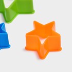 Набор форм для вырезания печенья Доляна «Звезда», 5 предметов, 9,5×3,5×9,5 см, цвет МИКС - Фото 3