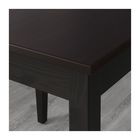 Стол, цвет черно-коричневый ЛЕРХАМН - Фото 3