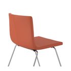 Стул, хромированный, Мьюк оранжевый БЕРНГАРД - Фото 2