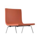 Стул, хромированный, Мьюк оранжевый БЕРНГАРД - Фото 3