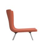 Стул, хромированный, Мьюк оранжевый БЕРНГАРД - Фото 4