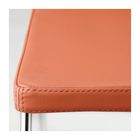 Стул, хромированный, Мьюк оранжевый БЕРНГАРД - Фото 6