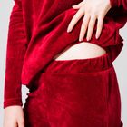 Костюм женский (джемпер, брюки) "Селин", цвет бордовый, р-р 50 2031 - Фото 6