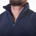 Толстовка мужская "Ричи", цвет темно-синий, на короткой молнии, размер 44 3010 - Фото 4