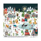 Бумага для скрапбукинга «Волшебный лес», 30,5 × 30,5 см 180 гр/м - Фото 3