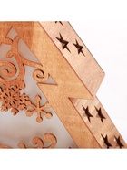 Светодиодная фигура «Ёлка» 30×33×6.5 см, дерево, от батареек АААх2, свечение тёплое белое - Фото 7