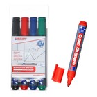 Набор маркеров для доски EDDING E-360/4S, 1.5 - 3.0 мм, 4 цвета - фото 8337565