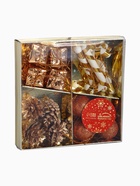 Ёлочные игрушки «Сюрприз», шары новогодние, набор 16 шт. (4 подарка, 4 шишки, 4 шара, 4 палочки) - фото 119684258