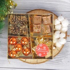 Ёлочные игрушки «Сюрприз», шары новогодние, набор 17 шт. (4 шишки, 4 подарка, 4 банта, 4 шара, 5 шариков) - Фото 3