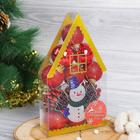 Ёлочные игрушки «Зимний лес», шары новогодние, набор 12 шт. (9 шаров,3 шишки), красный - Фото 2