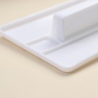 Шпатель кондитерский KONFINETTA, 15×8×2.5 см, с ручкой, белый - Фото 3
