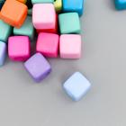 Бусины для творчества пластик «Разноцветный кубик», набор 20 г, 0.7?0.7 см (комплект 2 шт) - фото 20743280