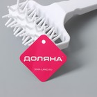 Валик для накатки теста Доляна «Дырки», 21×12.5×6.5 см, пластик, белый - Фото 9