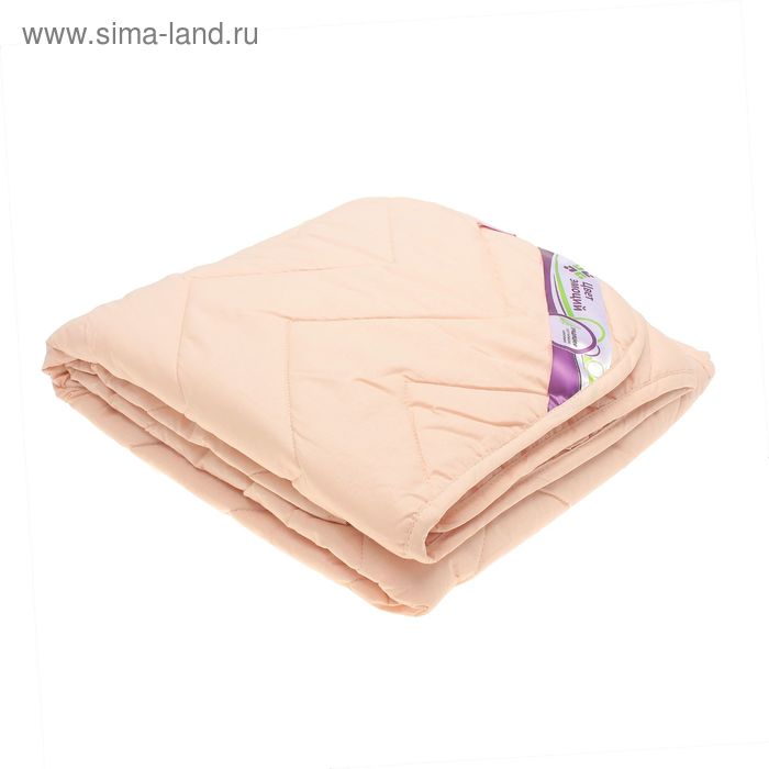 Одеяло легкое Цвет эмоций 140х205, поплин, файбер 100 г/м2, Беж, хл.100% - Фото 1