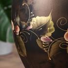 Ваза керамическая "Юлия", напольная, цветы, коричневая, 64 см, микс - Фото 3