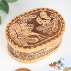 Шкатулка для украшений «Белки», береста - Фото 3