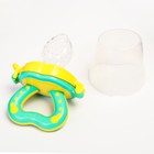 Ниблер с силиконовой сеточкой Basic, цвет зелёный - фото 42833751