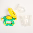 Ниблер с силиконовой сеточкой Basic, цвет зелёный - фото 42833752