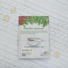 Световая картинка на прищепке "Санта"(батарейки в комплекте), оптоволокно, 1 LED, RGB - Фото 4