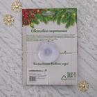 Световая картинка на присоске "Снеговик"(батарейки в комплекте), оптоволокно, 1 LED, RGB - Фото 4