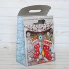 Пакет подарочный «Праздник к нам приходит!», 12 × 16 × 6 см - Фото 2