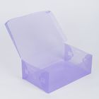 Короб для хранения 18х28х10 см "Моно" цвет фиолетовый - Фото 2