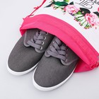 Мешок для обуви «Ты прекрасна» непромокаемое полотно 30 х 40 см - Фото 3