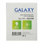 Утюг Galaxy GL 6105, 1500 Вт, антипригарное покрытие подошвы, белый - Фото 5