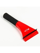 Скребок для льда TORSO с водосгоном, 21 см, мягкая ручка, МИКС - Фото 5
